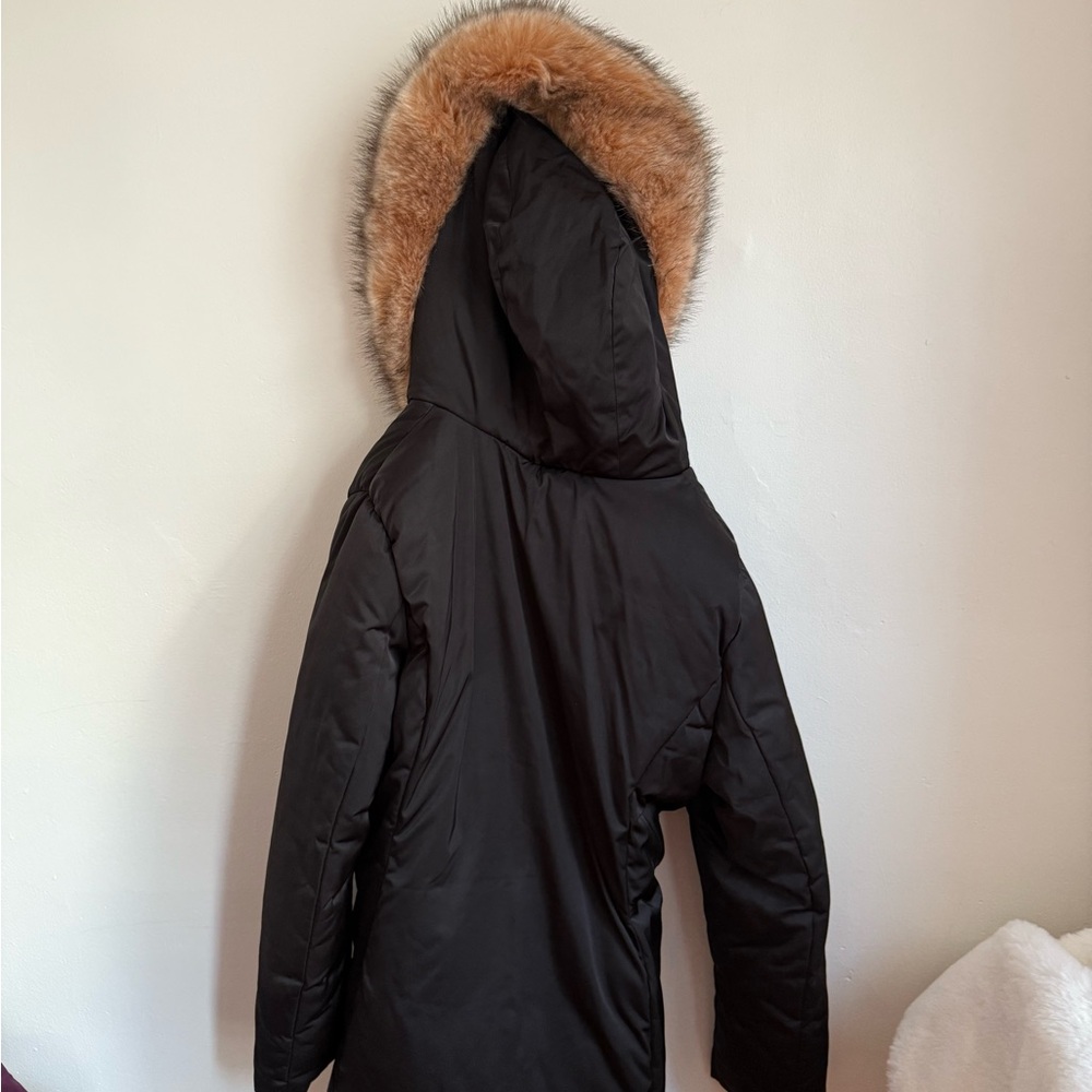 Bernardo Big Fur Hood Super Warm Long Coat